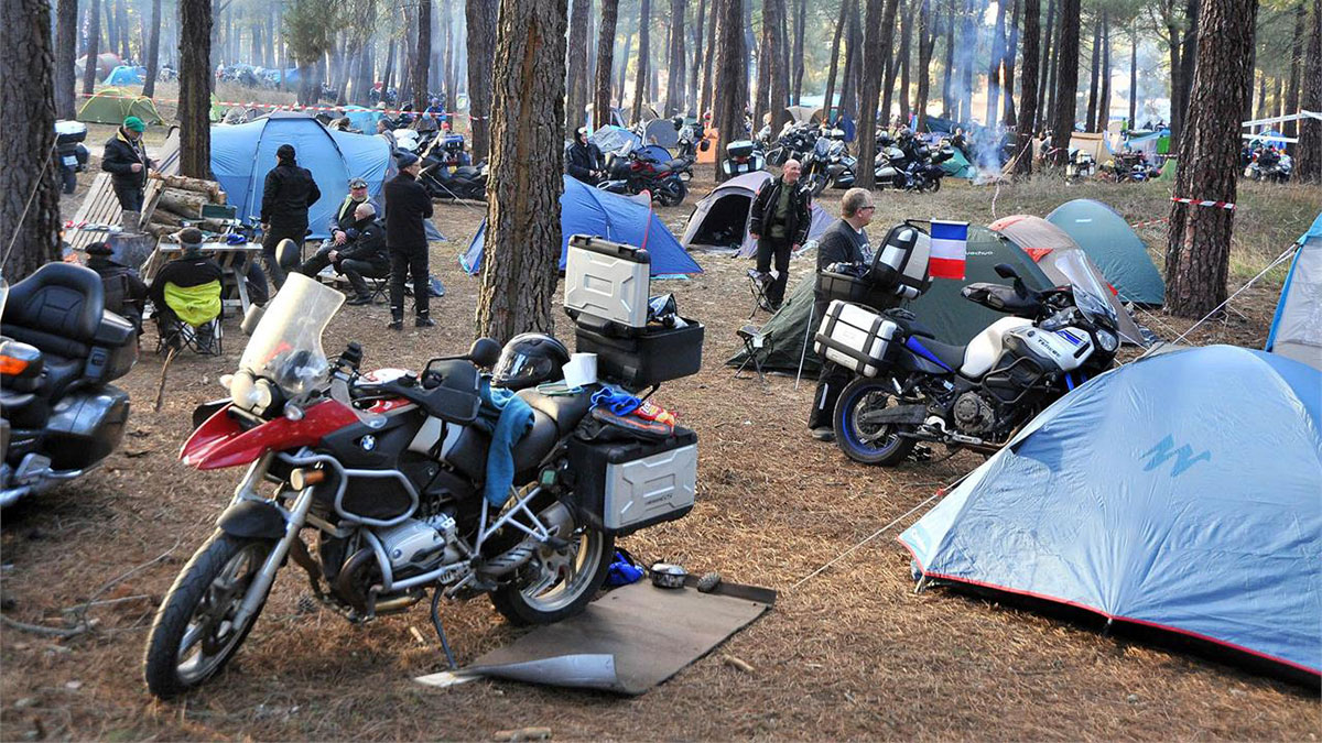 foto acampada la leyenda