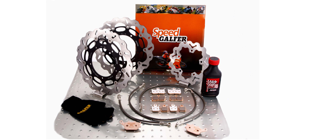 ¡Compra un kit de frenos Galfer y llévate una alarma de regalo para tu moto! 1 galfer