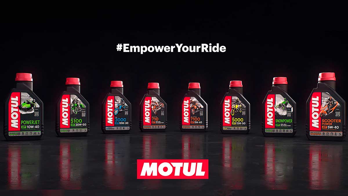 Motul actualiza la imagen de su gama Powersport 1 gama powersport