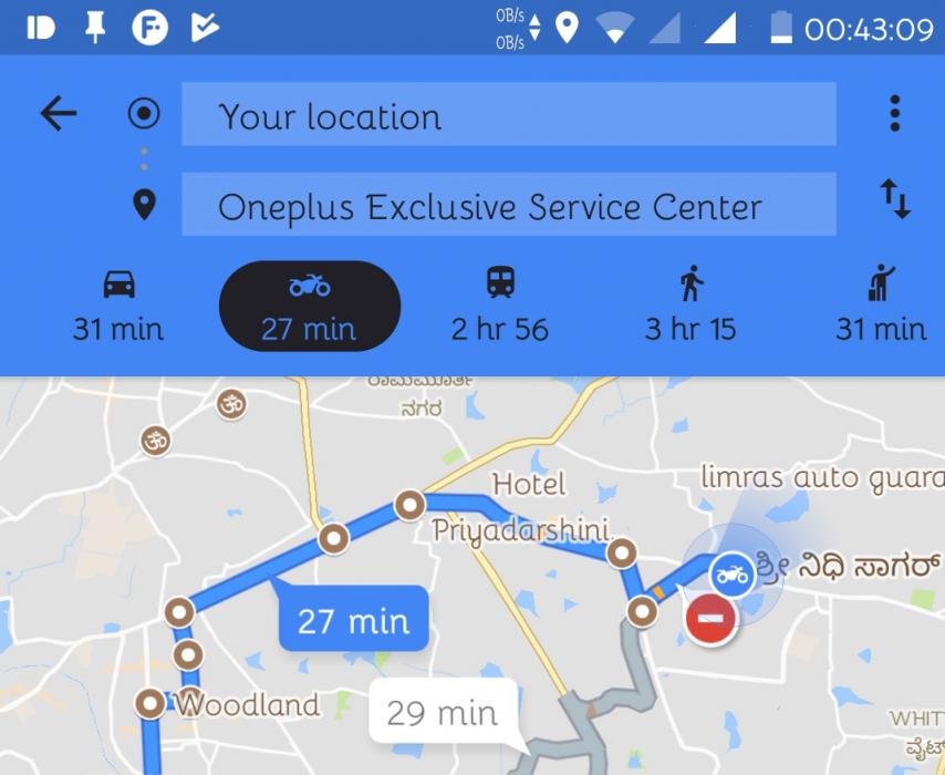 Google Maps podría implementar un modo para los motoristas 1 googlemapsmotos 1