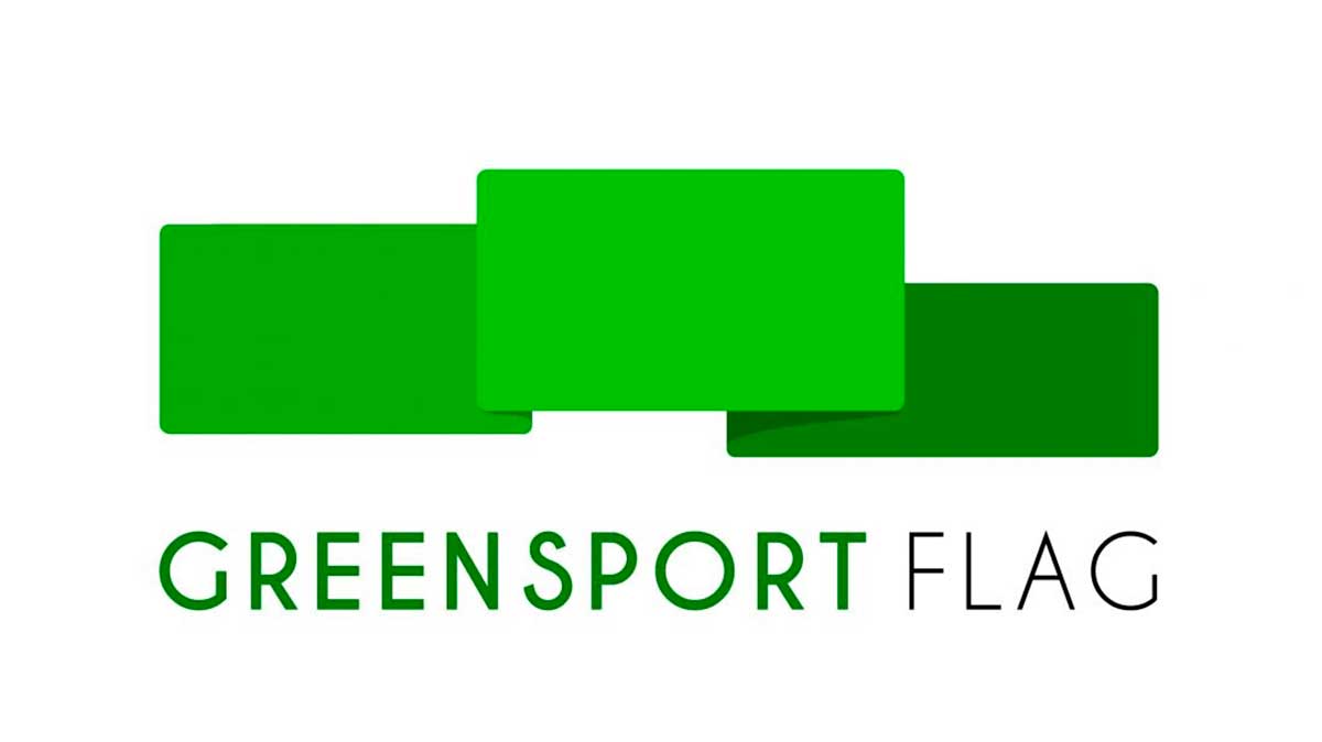 green sport flag