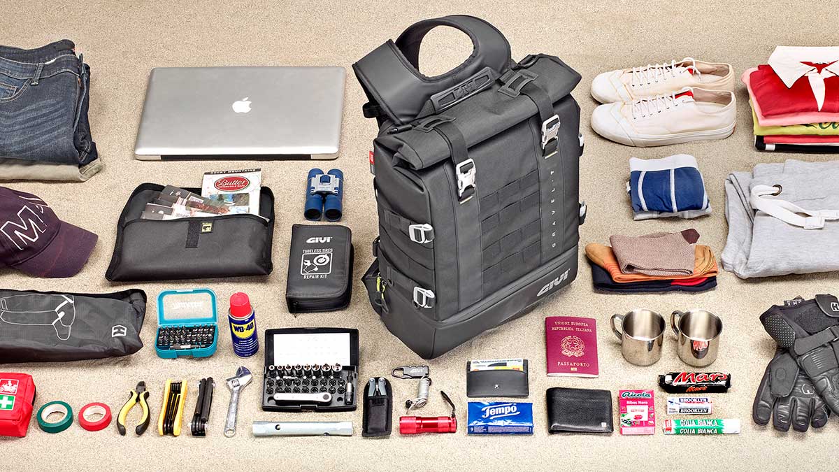 Mochila semirrígida de GIVI: la compañera de aventuras ideal 1 grt711items03
