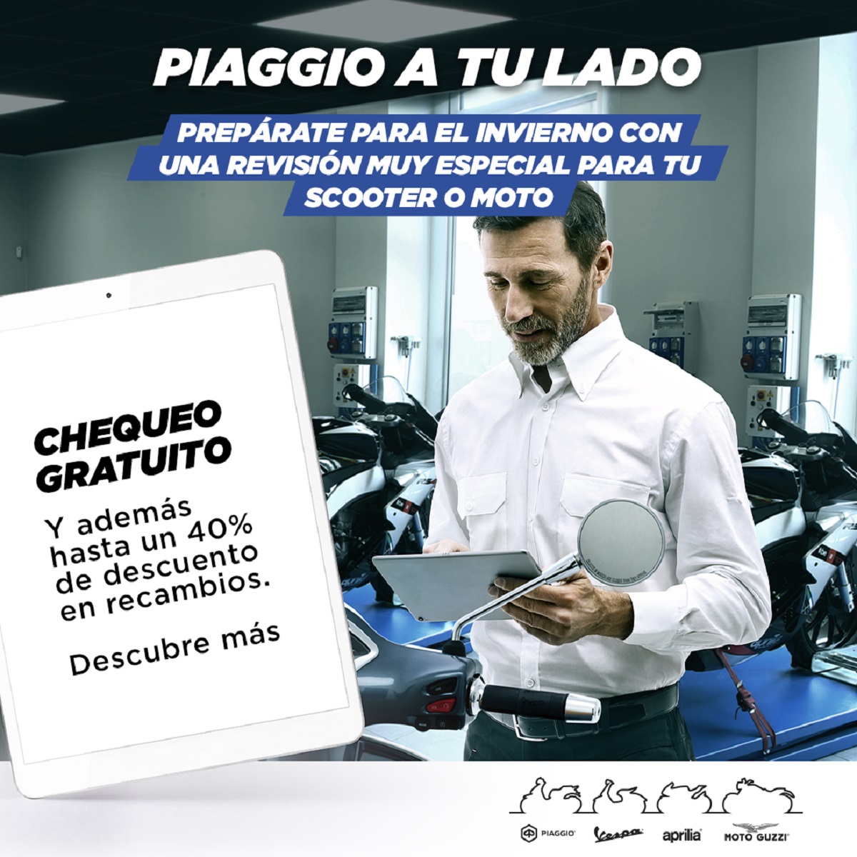 "Piaggio a tu lado" para motos con más de 4 años 2 grupo piaggio 1