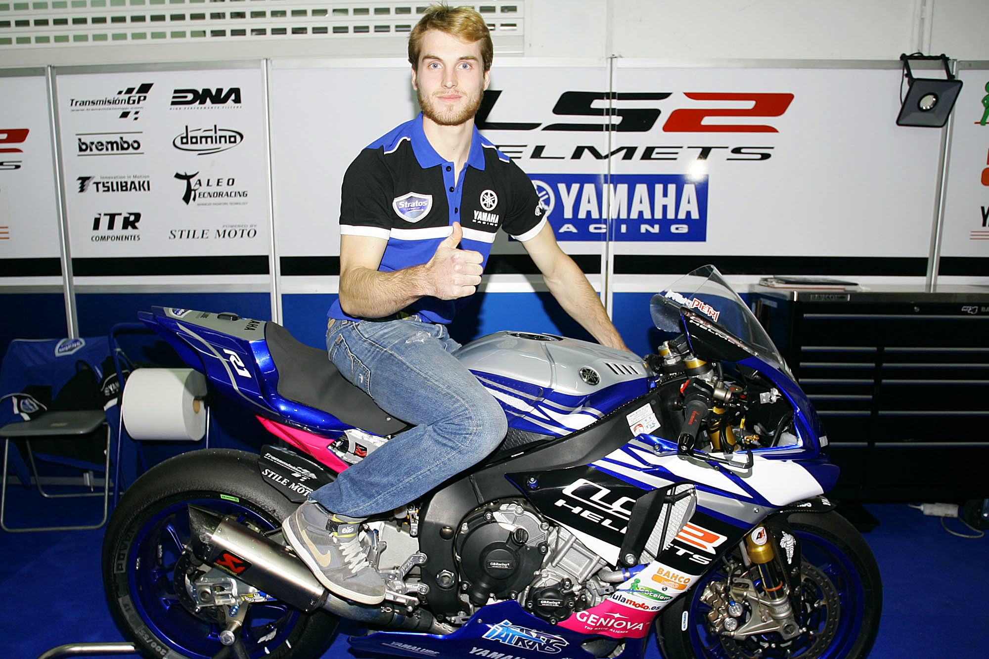 Guillermo Llano correrá el FIM CEV Superbike 2016 con el Team Stratos 5 guillermollamoteamstratosfimcev