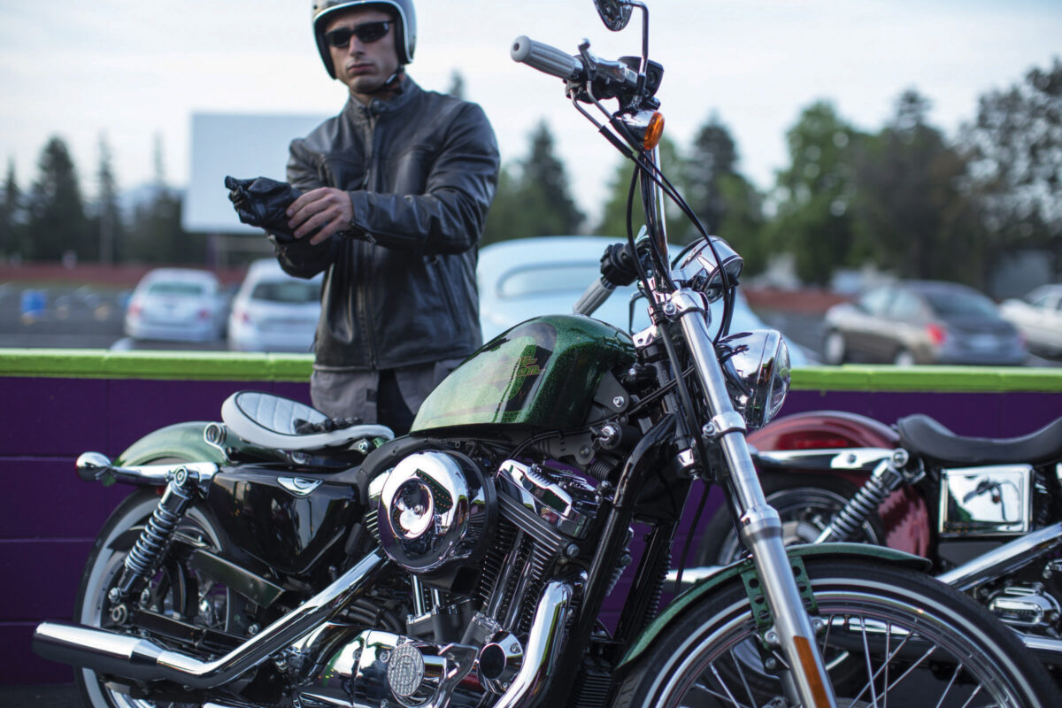 Las 10 motos de serie más gordas 1 harley davidson