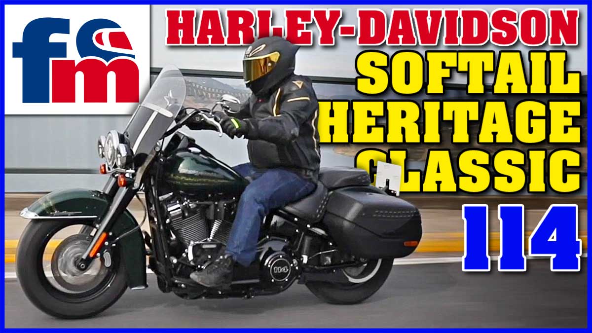 (Vídeo) Harley Davidson Softail Heritage Classic. Review y prueba al completo