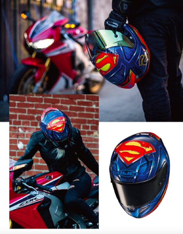 Casco superman on sale hjc