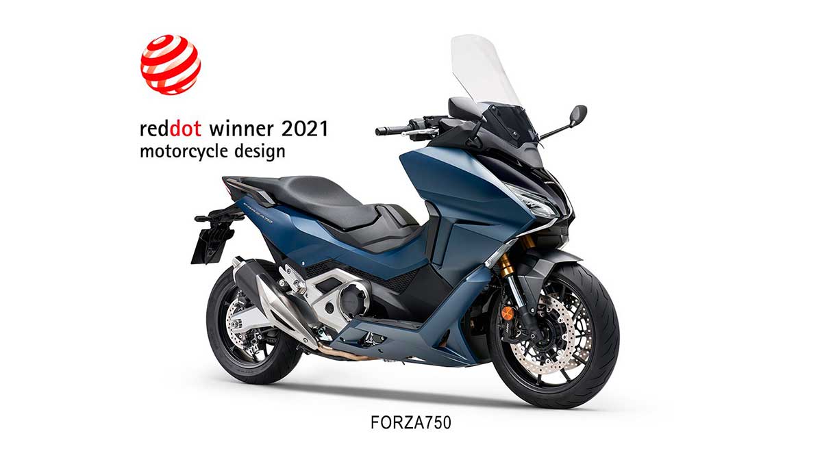 honda forza 750 red dot awards