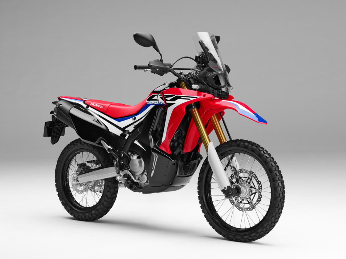 Honda CRF 250 Rally y CRF 250 L 2017 en el Salón de Milán 2016 1 hondacrfrally