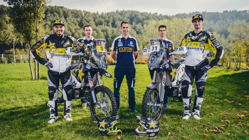 El Husqvarna Factory Racing presenta a sus pilotos para el Dakar 2017 1 husqvarnadakar2017