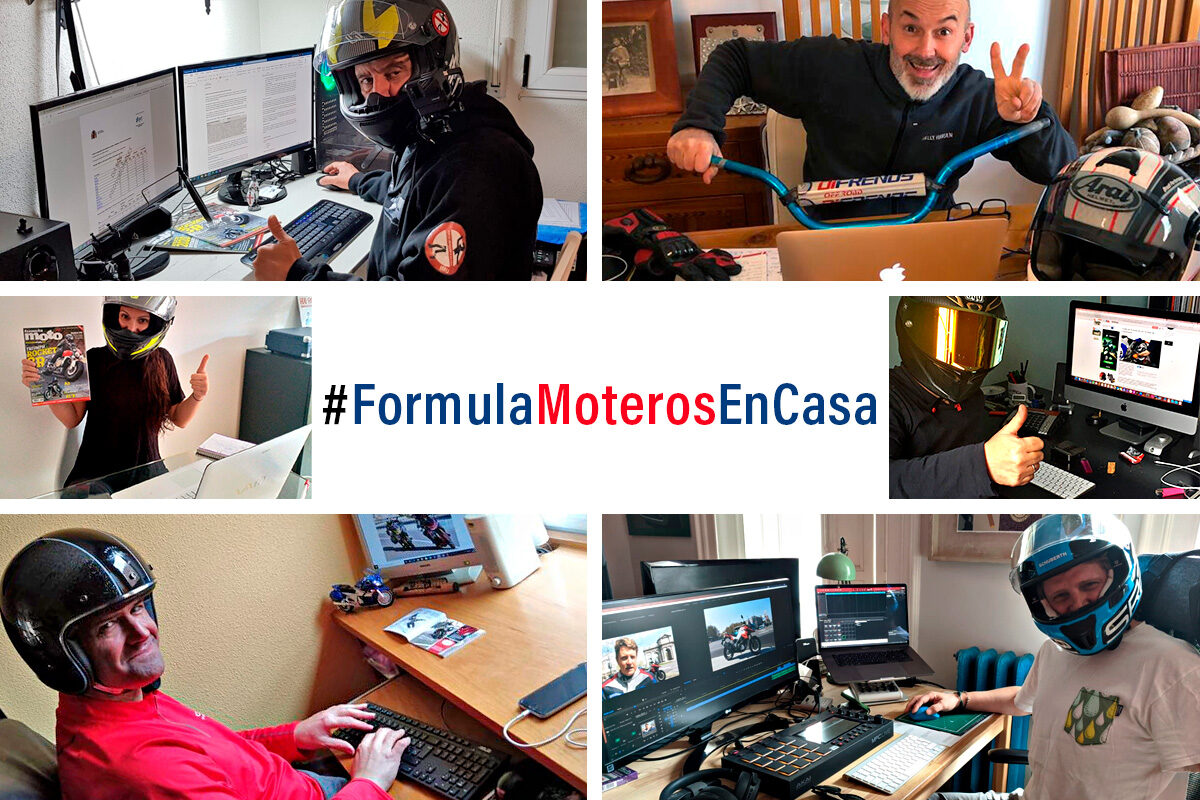 #FórmulaMoterosEnCasa: seguimos informándote de la actualidad de las motos desde casa 1 imagen me quedo en casa
