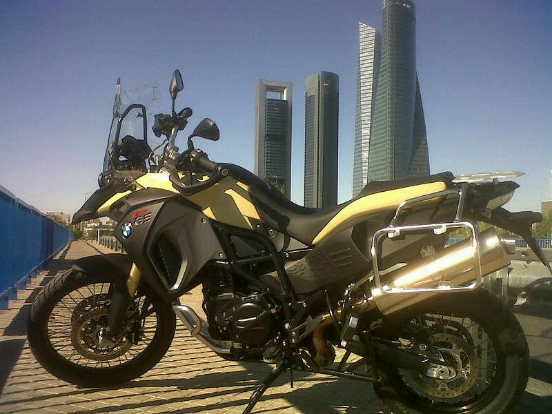 De estreno con la BMW F800 GS Adventure