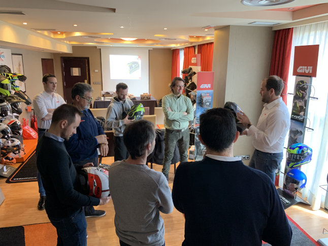GIVI presenta en Madrid su gama de accesorios 1 img2319