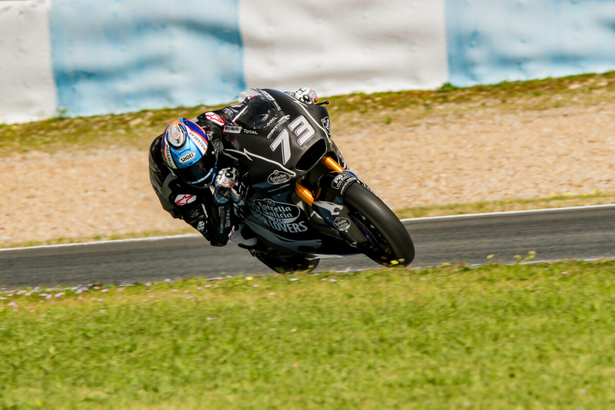 Álex Márquez (Moto2) y Canet (Moto3) pasan al ataque en el 2º día de test en Jerez 1 irtam2dia2alt