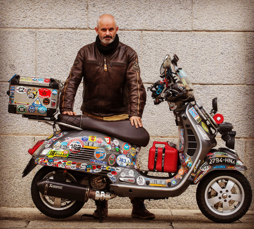 El aventurero Jaf Fernández comienza su aventura Vespa Extreme: Mongolia 2018 1 jafvespa extreme 1