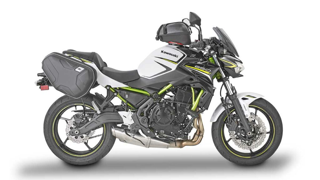 Kappa completa el equipamiento de la Kawasaki Z650 1 kawasakiz65020latok