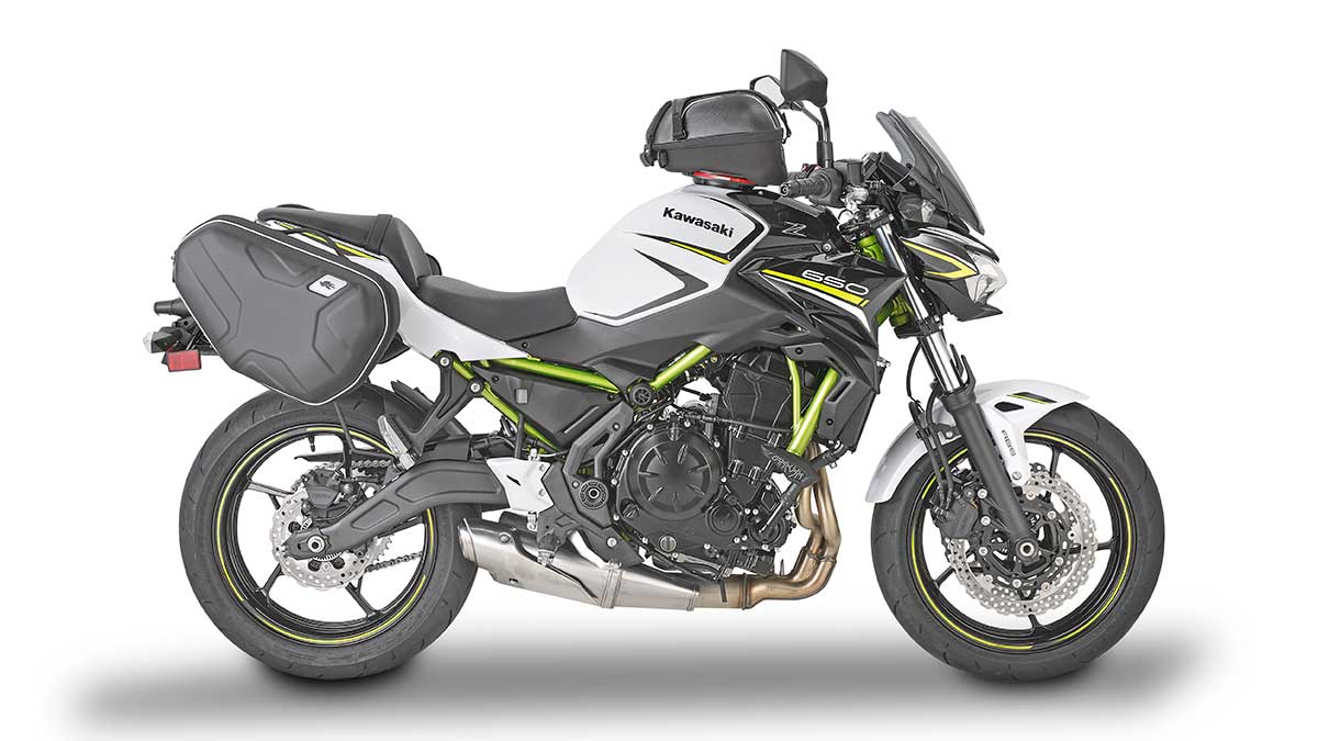 Kappa completa el equipamiento de la Kawasaki Z650 1 kawasakiz65020latok