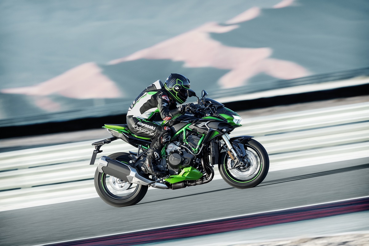 Kawasaki Z H2 SE 2021: con suspensiones electrónicas