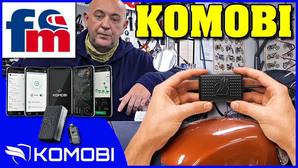 VÍDEO) KOMOBI MOTO: mucho más que un localizador - Formulamoto