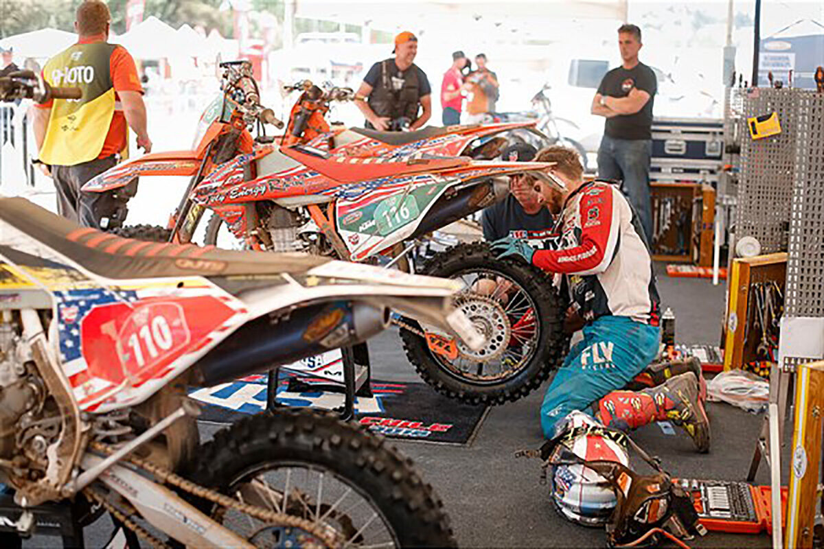 KTM presenta su servicio de asistencia y alquiler para los ISDE 2019 1 ktm serviceisde 1