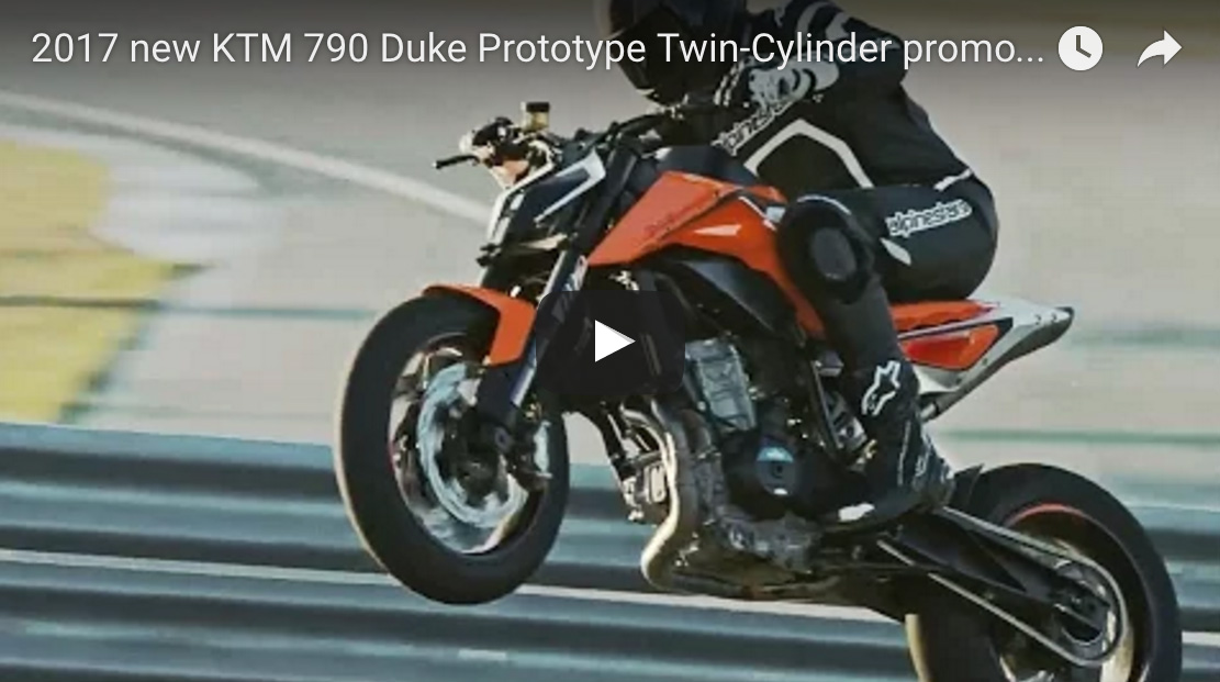 VÍDEO: La futura KTM Duke 790 se deja ver en acción 1 ktm730