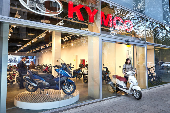 Kymco Mad: la marca taiwanesa abre su primera tienda en Madrid 1 kymco mad