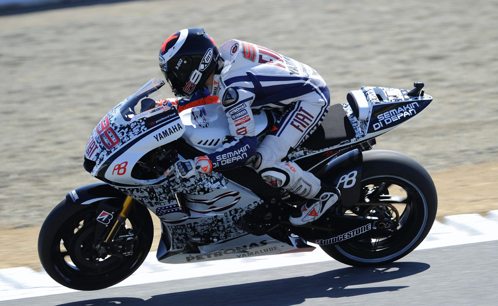 Lorenzo gana en Laguna Seca, Pedrosa se cae 1 laguna8