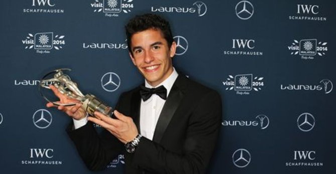 Marc Márquez, premio Laureus al deportista revelación 1 laureusdetail