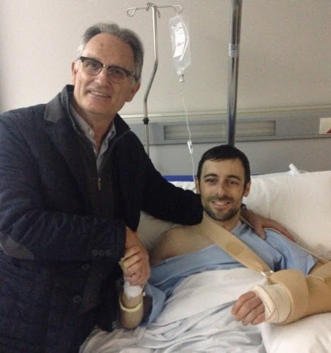 Laverty, operado con éxito tras su caída en los test de Jerez 1 lavertyoperado