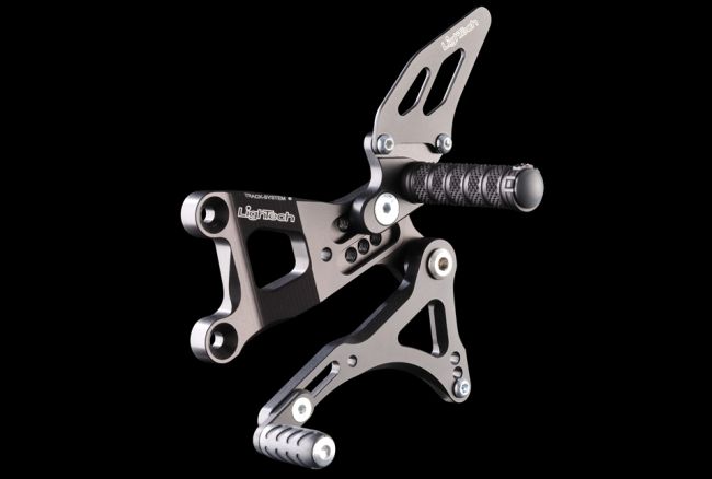 Estriberas Track- System de Lightech para Aprilia RSV4 1 lightech para aprilia