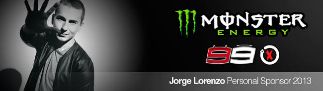 Monster, nuevo patrocinador de Yamaha, obliga a Lorenzo a dejar Rockstar 1 lorenzomonster