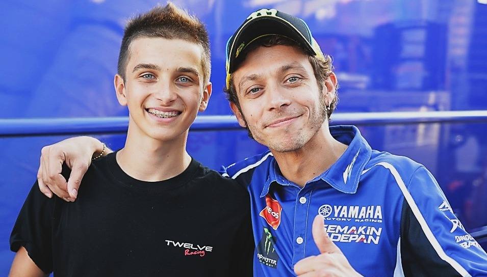 Luca Marini, hermano de Rossi, correrá en la carrera de Moto2 de Misano 1 lucamarinimisano