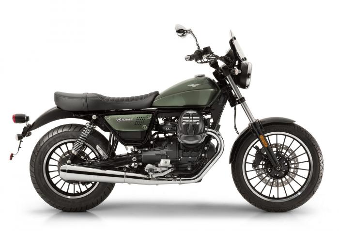 Moto Guzzi V9 Roamer 2018: más touring