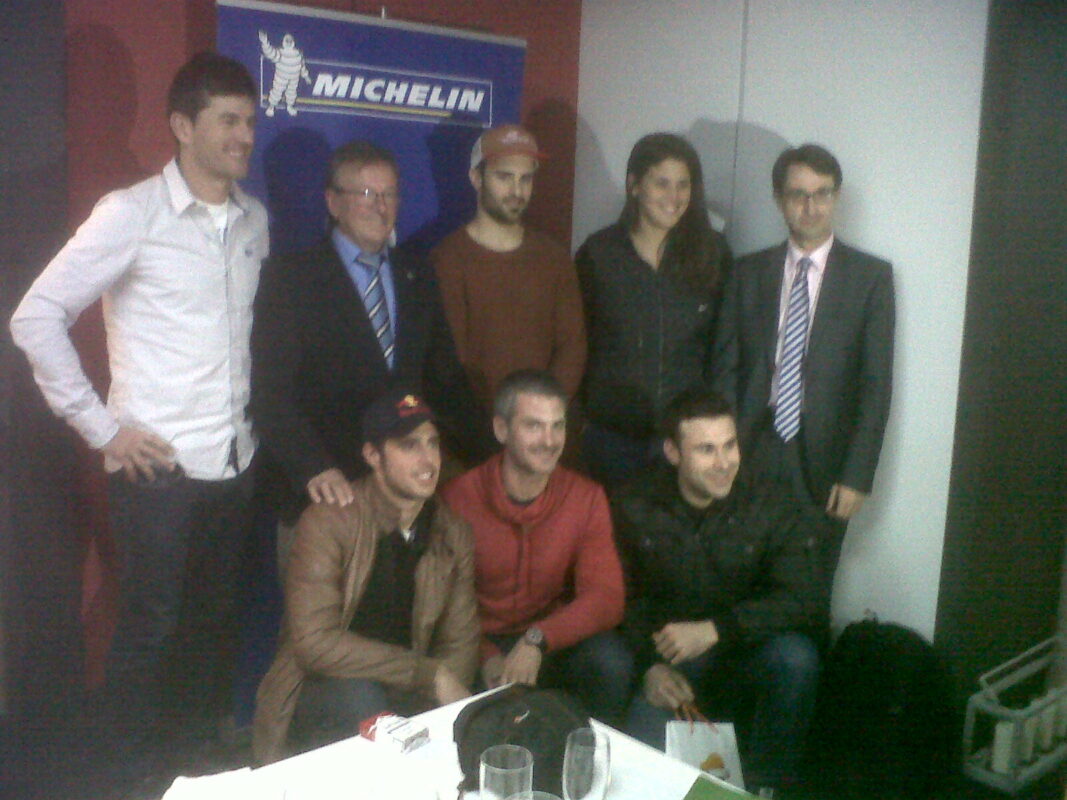 Homenaje a los campeones Michelin 1 michelin 2