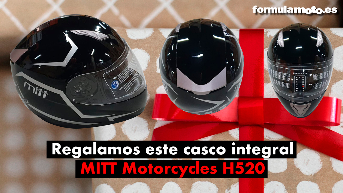 ¡Te regalamos un casco MITT Motorcycles H520!