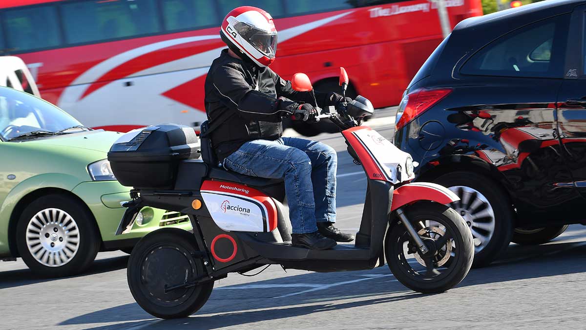 Así funciona el motosharing en Madrid: Acciona 1 mki6197