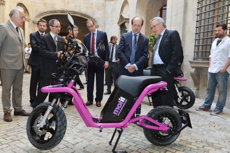 Barcelona incorpora MOTIT, el primer servicio de moto eléctrica compartida 1 motit
