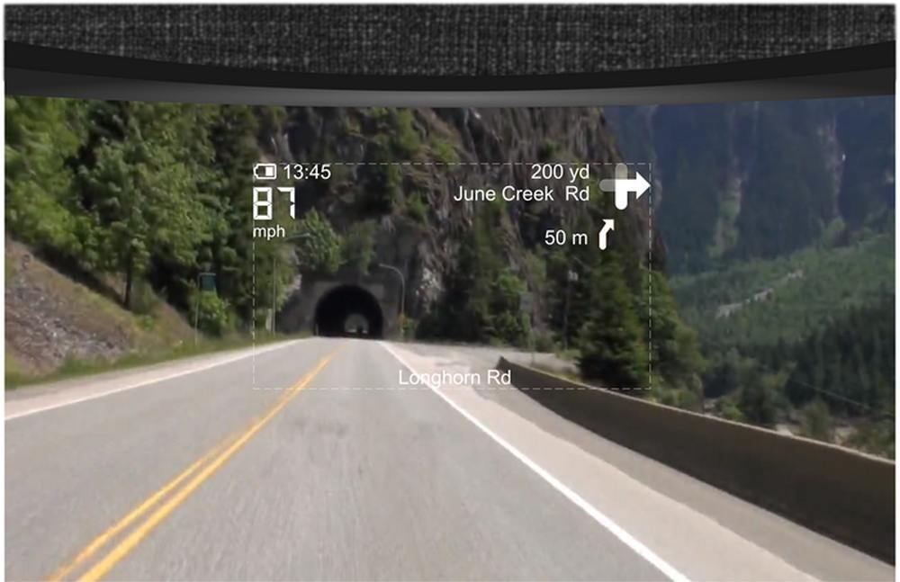 Cómo funciona el Head-Up display en las motos 1 moto helmet with a heads up display