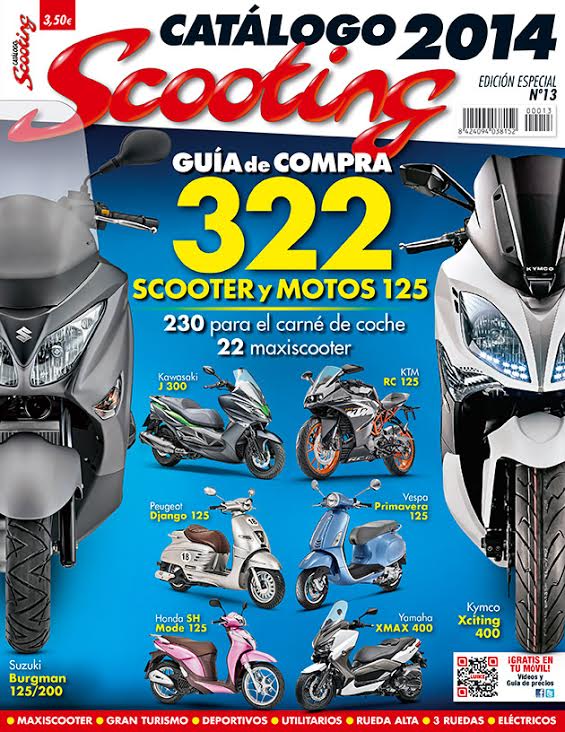 Catálogo Scooting 2014, ya a la venta 1 motocat