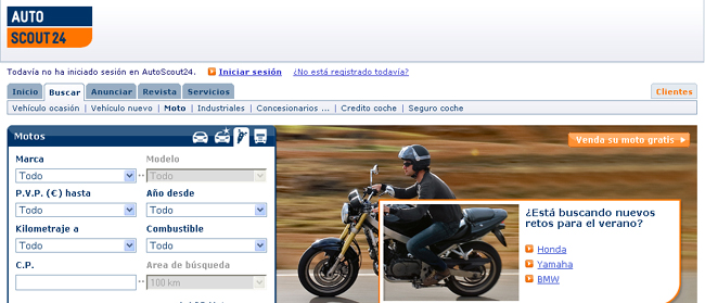AutoScout24 entra en el mercado de motos 1 motos 1
