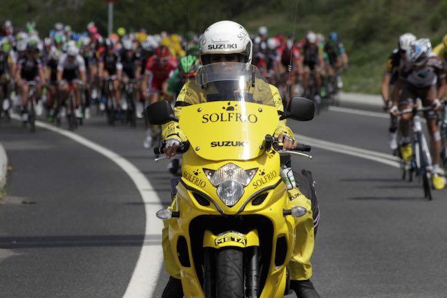 Las motos de la Vuelta Ciclista a España 2015