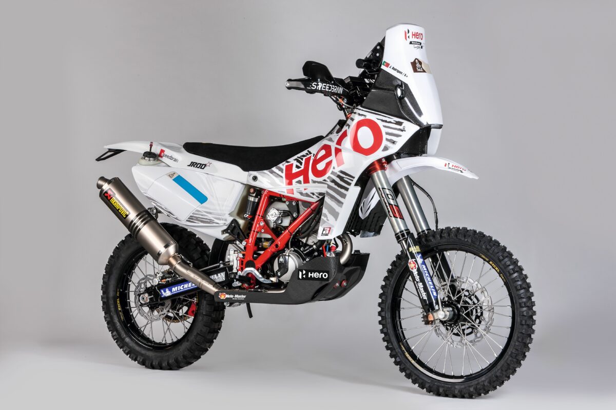 Santosh y Joaquim Rodrigues estrenarán las "Hero" en el Rally Merzouga 1 motosheroraid