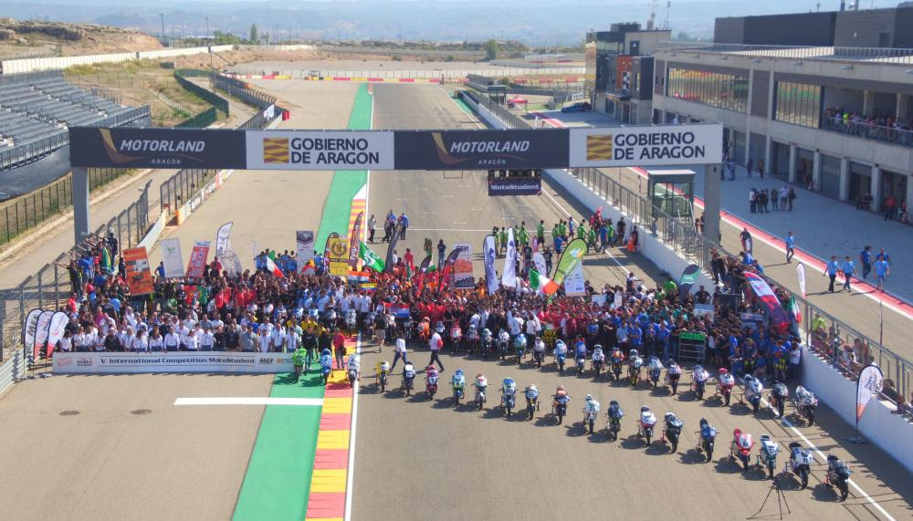 La VI edición de MotoStudent contará con 88 equipos procedentes de 4 continentes 1 motostudent