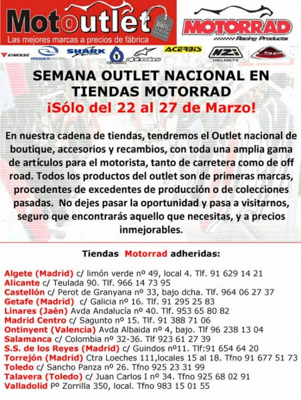 motoutlet nacional motorrad