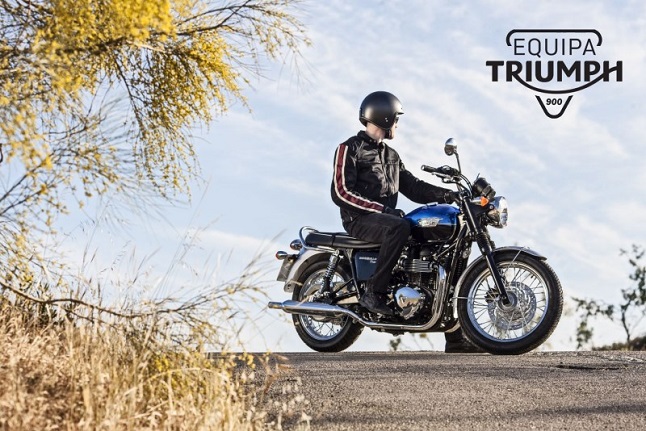 Conviértete en un motero clásico con 'Equipa-Triumph' 1 ndpequipa triumphsellada