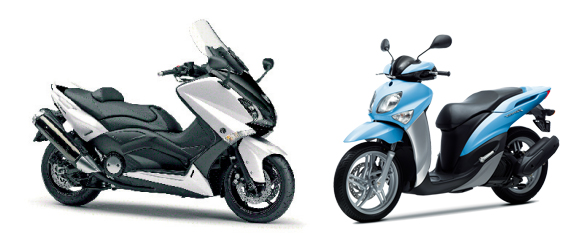 Novedades 2012 Yamaha TMAX 530 / XENTER 125 1 new