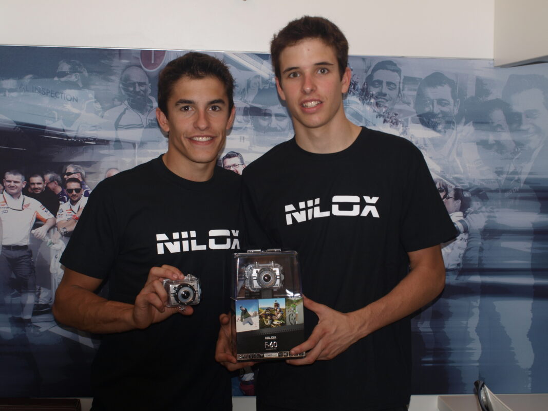 Marc Márquez elige Nilox 1 nilox