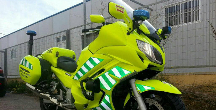 Las motos de la Guardia Civil podrían ser de color fluorescente y más baratas 1 nuevasmotosguardiacivilfluorescentes