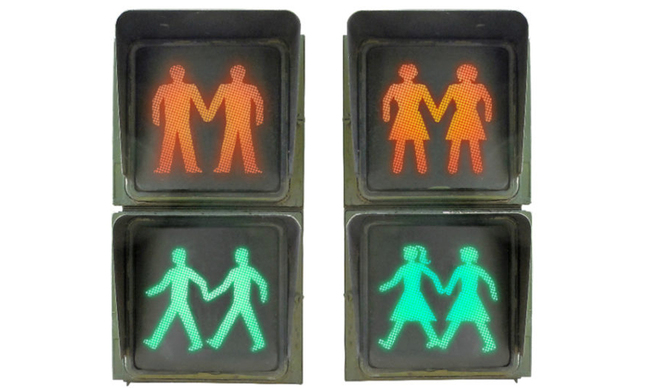 El Ayuntamiento de Madrid instala nuevos semáforos 'gay friendly' e inclusivos 1 nuevossemaforosgaysmadrid