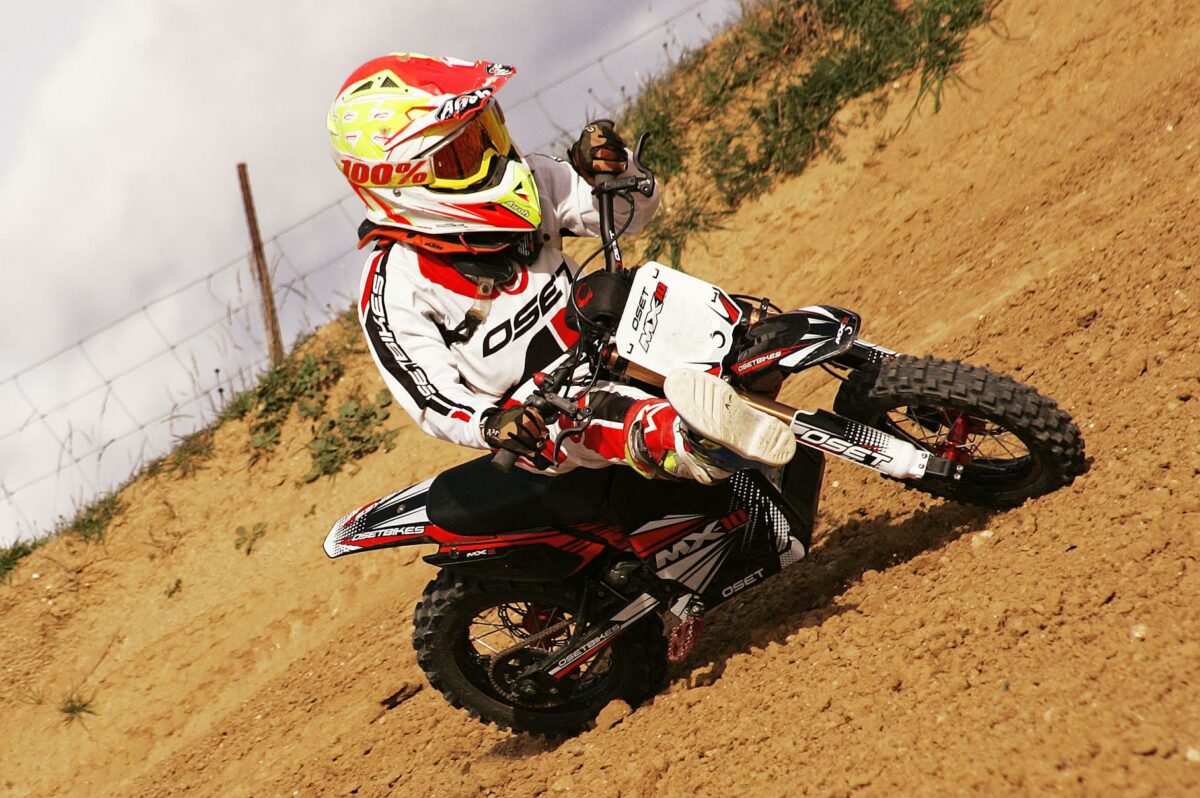Oset MX-10, la moto off road para los más pequeños 1 osetmx10